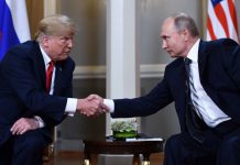 Trump y Putin llegan al Palacio Presidencial de Helsinki para su cumbre trump