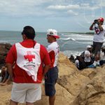 Intensa búsqueda del joven desparecido en las aguas de Las Peñitas, León nicaragua