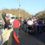 No guardar distancia provoca accidente en Carretera Nueva a León nicaragua