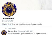 ¿Ya seguís en Twitter la cuenta humorística del Coronavirus? mundo