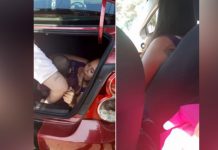Esposa del chofer de un Uber lo espiaba oculta desde la cajuela nicaragua