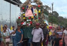 Jicareños mantienen viva la tradición fervorosa a la Virgen de Candelaria jirarenos