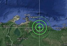 Sismo de magnitud 4,7 en el norte de Venezuela venezuela