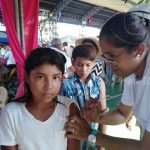 Familias de Tipitapa celebran inicio de la Jornada de Vacunación nicaragua