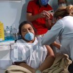 Segunda jornada de vacunación contra COVID-19 en hosp. Lenín Fonseca nicaragua