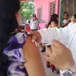 Con éxito arranca jornada nacional de vacunación 2020 en Tipitapa nicaragua