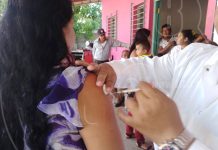 Con éxito arranca jornada nacional de vacunación 2020 en Tipitapa nicaragua