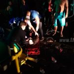 Vagabundo resulta lesionado al ser impactado por un bus nicaragua