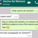 El reto viral de hablarle a tu «vecino de número» en WhatsApp vecino de numero