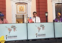 Clausura congreso internacional de afrodescendientes en Venezuela nicaragua