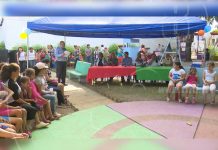 Niños y niñas de Jardines de Veracruz estrenan remodelación del parque nicaragua