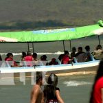 Familias disfrutan vacaciones en balnearios de La Paz Centro y Nagarote nicaragua
