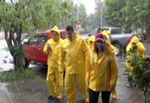 Acompañamiento solidario con familias afectadas por lluvias managua