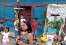 Realizan Viacrucis infantil en San Juan del Río Coco nicaragua