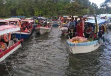 36 años de fervor: Granada realiza Viacrucis acuático por isletas nicaragua