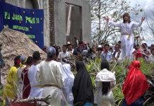 Parroquias de Boaco realizan viacrusis juvenil boaco