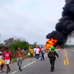 Asciende a 11 los muertos por incendio de camión cisterna en Colombia colombia