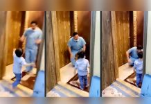 Doctor rompe en llanto al rechazar el abrazo de su hijo (VIDEO) arabia saudita