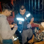 Carazo: Anciano resulta con lesiones graves al caer de un microbús en marcha senor cae en carazo