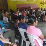 Imparten charla sobre violencia intrafamiliar en comunidad de Estelí nicaragua