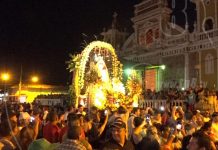 Celebran los milagros de la Virgen de la Candelaria, la Virgen de la Luz nicaragua