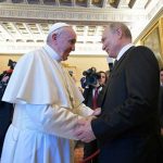 Papa Francisco se reúne con Vladimir Putin en el Vaticano roma