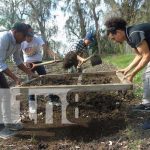 Juventud Sandinista instala vivero «Guardabarranco» en Jinotega nicaragua