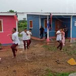 Inauguran dos casas modelos del Bismarck Martínez en Bonanza nicaragua