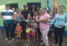 Familia de Villa El Carmen recibe vivienda solidaria, digna y segura nicaragua