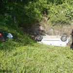 Conductor sobrevive de milagro tras accidente en Villa Sandino nicaragua