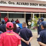 Bomberos se capacitan en curso sobre camión contra incendios nicaragua