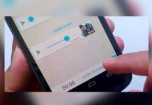 Manos libres para grabar notas de voz en WhatsApp