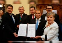 Cuatro países firman plan integral ante migración mexico