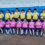 Entregan mochila a estudiantes del Colegio Arlenis Dávila nicaragua