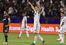 «Ibra» anota hat trick perfecto en Derby angelino ibrahimovic