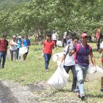 Realizan jornada de limpieza en la Laguna de Apoyo nicaragua