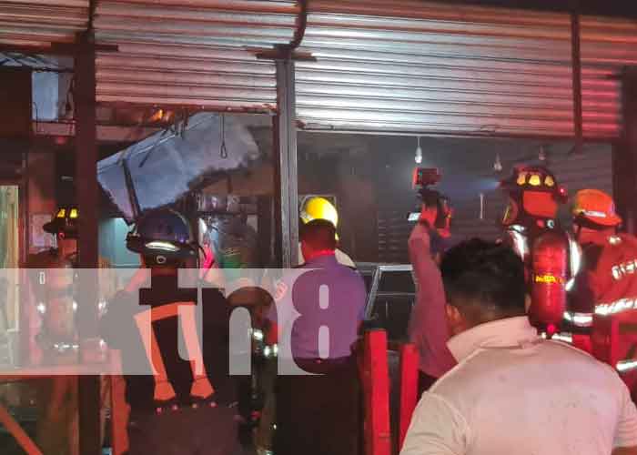 incendio, explosion, managua, bomberos,