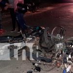 El choque de dos motocicletas deja una persona fallecida en Nueva Segovia nicaragua, accidente de transito, fallecido, motocicleta, nueva segovia