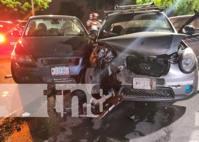 1 nicaragua, managua, accidente de transito, lesionado,