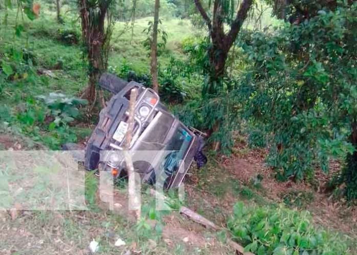 nicaragua, accidente de transito, lesionados, mulukuku, Comunidad Wilikon,