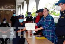 nicaragua, bomberos, graduacion, academia nacional, curso de induccion bomberil,