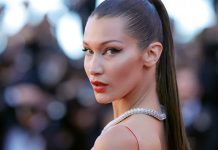 Bella Hadid posa completamente desnuda