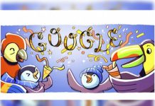 Google lanzó su último doodle del año