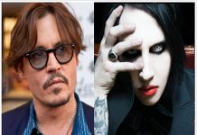 Jhonny Depp y Marilyn Manson juntos en orgía