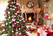 Poner las decoraciones navideñas nos hace más felices