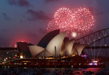 ¡Qué espectáculo! Así se vivió el año nuevo en Australia