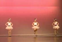 Una niña fue capaz de animar un aburrido concurso de baile
