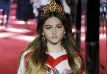 La «niña más hermosa del mundo» deslumbró en un desfile en Milán