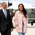 Impresionante video de Malia Obama perdiendo el control en concierto