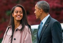 ¡Mal parqueada! La hija de Barack Obama protagoniza escena romántica en Harvard